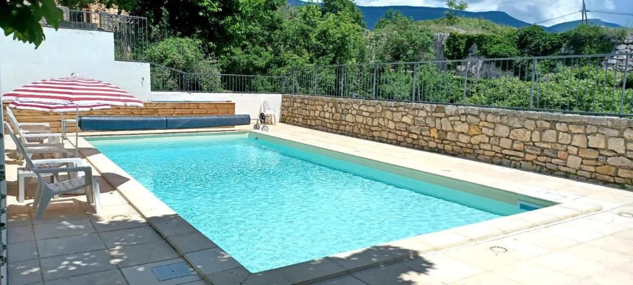 Gite Confortable Village Medieval Sainte-Jalle Baronnies Provencales Buitenkant foto